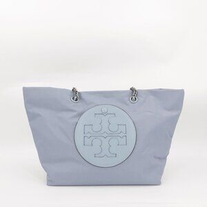 Tory Burch Women's Ella Chain Tote Bag Blue OS